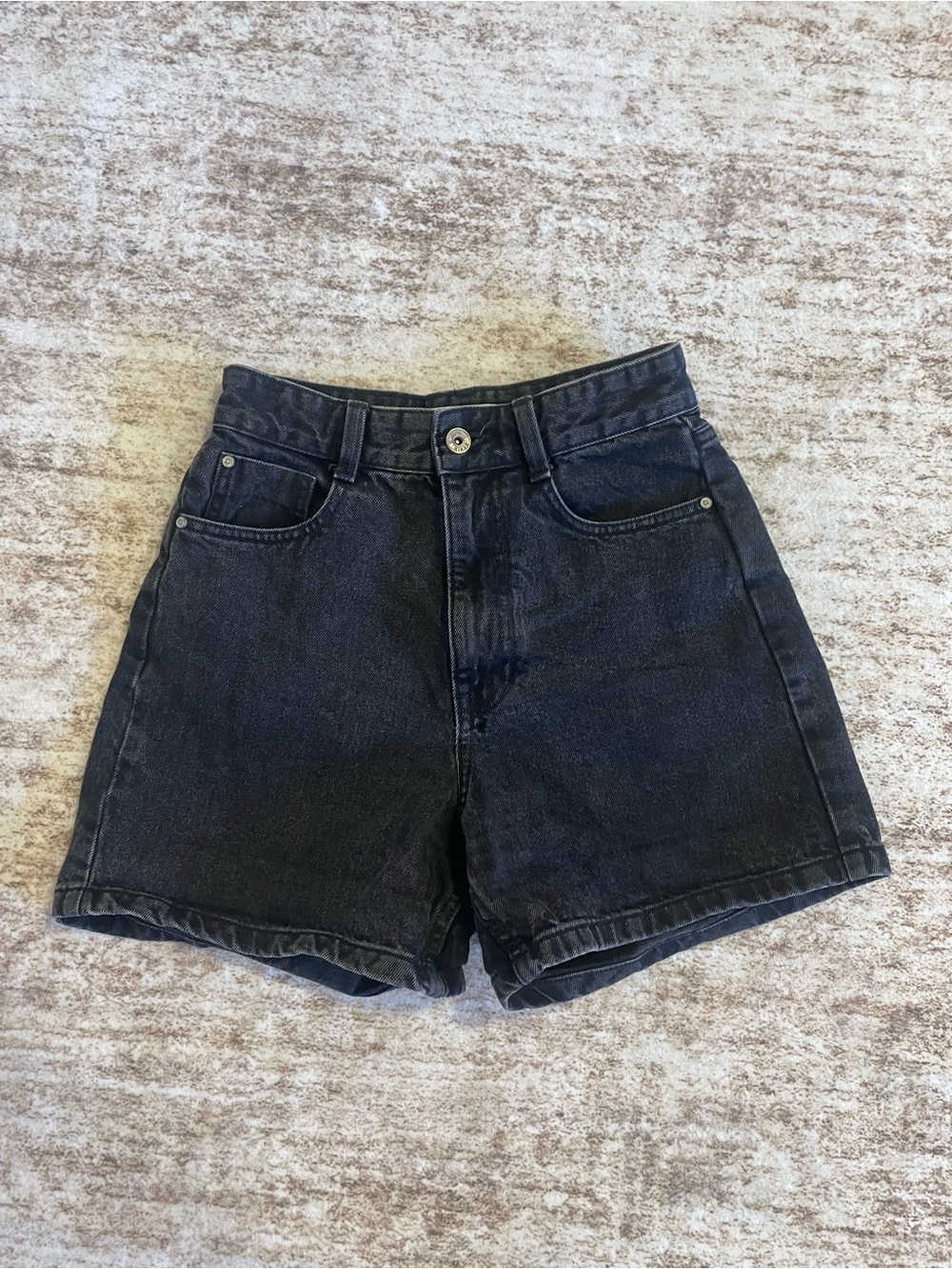 Zara Black Jorts
